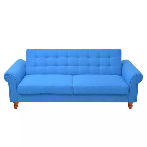 Sofa Z Niebieskiego Materiału na Arena.pl