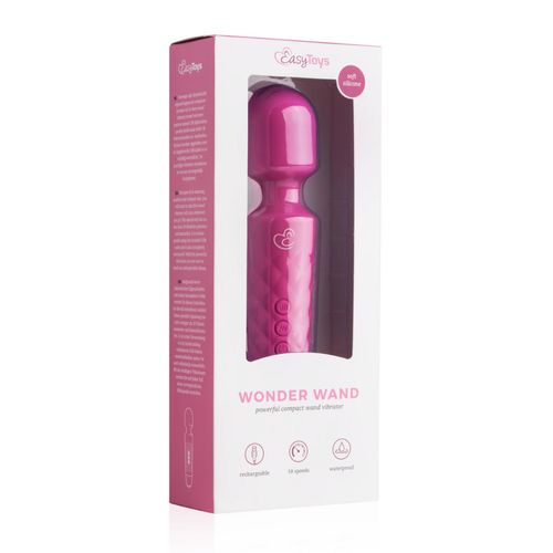 Easytoys Mini Wand Vibrator - Pink na Arena.pl