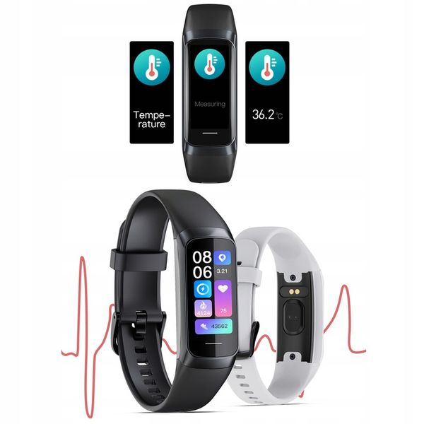 SMARTWATCH DAMSKI SMARTBAND AMOLED POLSKIE MENU OPASKA DAMSKA SUPER JAKOŚĆ zdjęcie 15