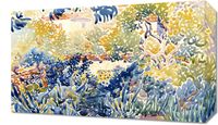 Obraz 50x30cm The Artist's Garden, Henri-Edmond Cross do Salonu