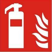 Gaśnica proszkowa GP 6kg xABC 34A +wieszak+znak