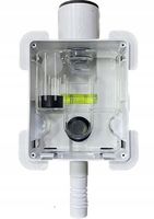 Syfon kulowy do skroplin podtynkowy z blokadą zapachu klimatzyacja -