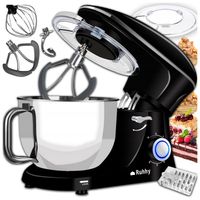 Robot Kuchenny 2200W Zestaw Planetarny Mikser Mocny 6,2l Wielofunkcyjny