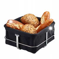 GEFU Koszyk na chleb BRUNCH, czarny Chlebak