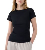 Koszulka damska 4F WSS25TTSHF1995 - czarna XS