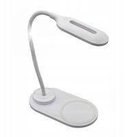 DENVER LAMPA LAMPKA BIUROWA LED USB ŁADOWANIE QI