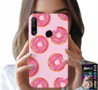 ETUI DO HUAWEI P30 LITE - WZÓR Z PĄCZKAMI DONATAMI POLEWĄ CUKROWĄ