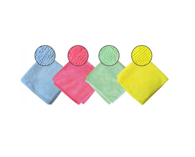 Ścierka z mikrofazy mikrofibra 30x30 kolory zdjęcie 1