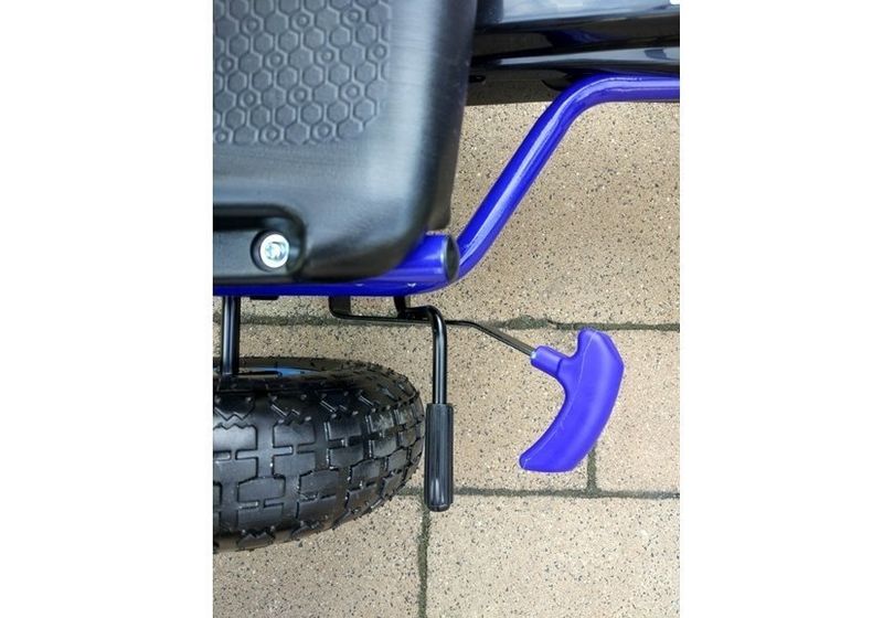 Gokart  Niebieski A-15 Pompowane Koła zdjęcie 6
