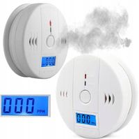 CZUJNIK CZADU TLENKU WĘGLA DETEKTOR CO BEZPRZEWODOWY WYKRYWACZ NA