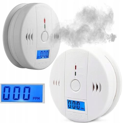 CZUJNIK CZADU TLENKU WĘGLA DETEKTOR CO BEZPRZEWODOWY WYKRYWACZ NA na Arena.pl