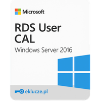 Microsoft Windows Server 2016 RDS 10 User CAL – Licencja WIECZYSTA / Faktura VAT