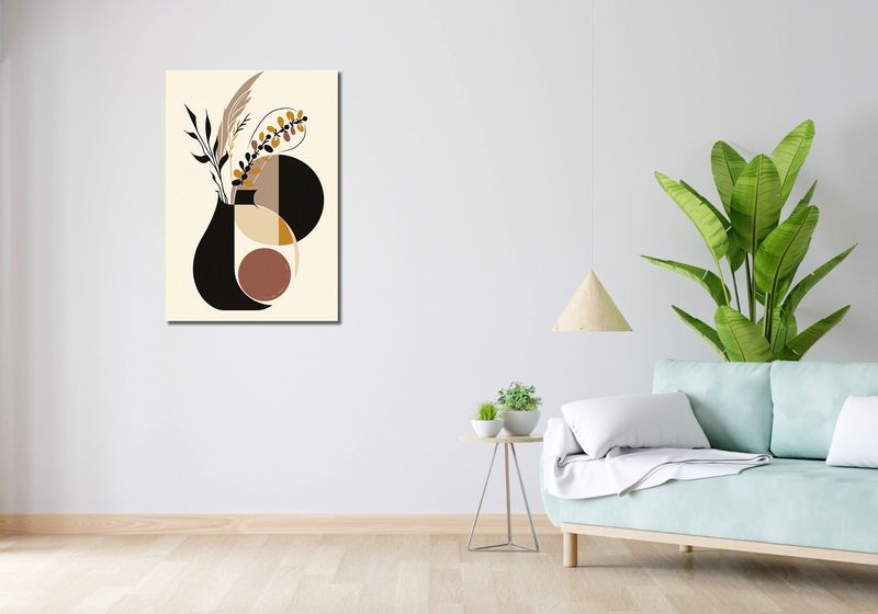 Obraz 60x90cm Barwa w Ogrodzie zdjęcie 2