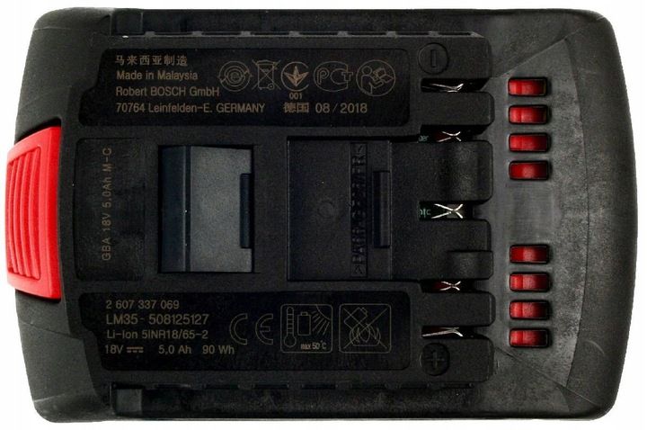 AKUMULATOR 18V 5,0Ah litowo-jonowy BOSCH zdjęcie 4