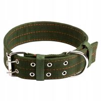 Obroża dla DUŻEGO PSA GRUBA PARCIANA MOCNA 74cm XXL