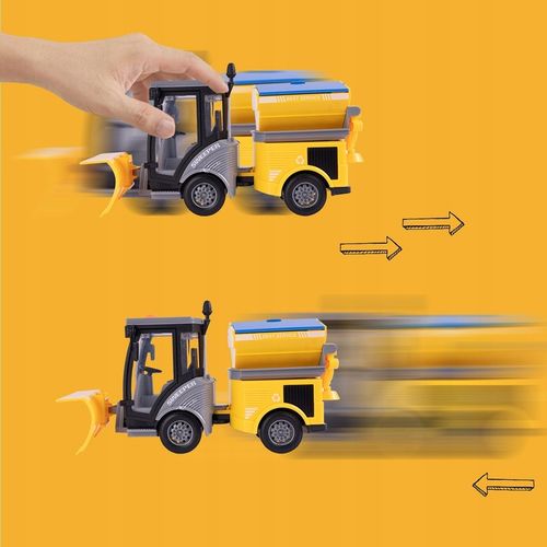 AUTO POJAZD ODŚNIEŻARKA DO ŚNIEGU SPYCHACZ ULICZNY LED DŹWIĘK NA BATERIE na Arena.pl