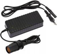 Zasilacz Przetwornica Adapter Przejściówka Gniazdo Zapalniczki 230V