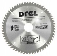 PIŁA TARCZOWA DO DREWNA 250x60T TCT-2506