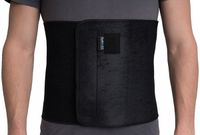 Pas neoprenowy wyszczuplający 140 cm modelujący sylwetkę regulowany, unisex