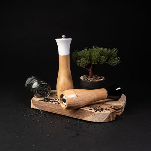 MŁYNEK DO PIEPRZU RĘCZNY ZESTAW 2 SZT MŁYNEK DO PIEPRZU I SOLI DREWNO na Arena.pl