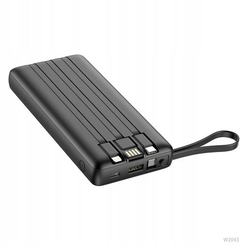 POWERBANK VEGER C20 BATERIA 20000mAh USB-C micro Lightning +wbudowany kabel na Arena.pl