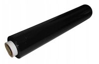 Folia stretch strecz 3KG brutto czarna BARDZO MOCNA 50cm