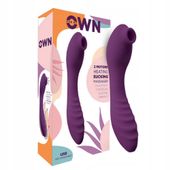 Stymulator łechtaczkowy, masażer ssący dwustronny.