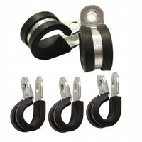Obejma opaska zaciskowa z gumowym wypełnieniem 6 mm 5 sztuk KD10082
