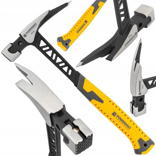 MŁOTEK CIESIELSKI DEKARSKI DO GWOŹDZI HARTOWANY STAL MONOBLOK MAGNES na Arena.pl