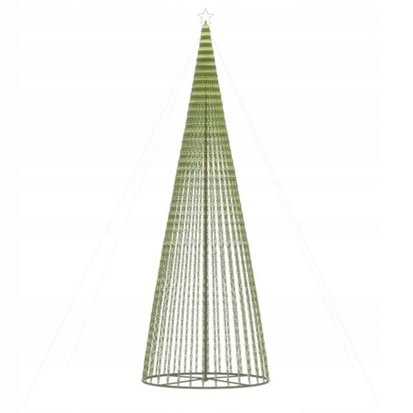 Choinka LED 1544 LEDs Niebieski 500 cm zdjęcie 12