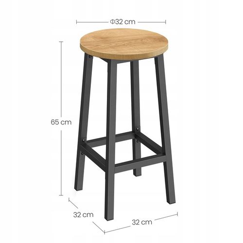 KRZESŁO DO KUCHNI WYSOKIE HOKER BAROWY KUCHENNY STOŁEK TABORET na Arena.pl