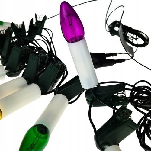 Lampki choinkowe tradycyjne Światełka na choinkę Retro PRL Żabki Świeczki 5 na Arena.pl