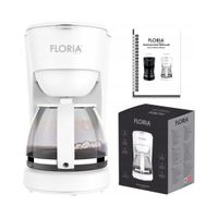 Ekspres przelewowy Floria ELECTRICAL COFFEE MAKER (white) ZLN9274 1,25 l