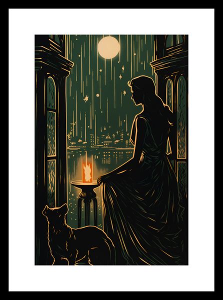 Plakat 20x30cm Nocne Szeptanie zdjęcie 3