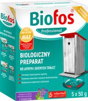BIOFOS bakterie do latryn suchych WC toalet szamba