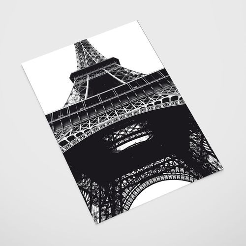 Plakat wieża eiffla 21x29,7 cm A4 na Arena.pl
