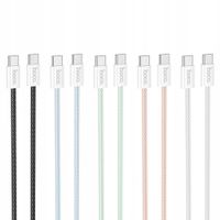 Kabel niktrade USB typ C - USB typ C 1 m różowy