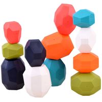 UKŁADANKA KLOCKI KAMIENIE PIRAMIDA