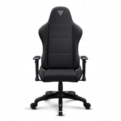 Fotel Gamingowy Materiałowy Obrotowy Biurowy Krzesło Gracza Kubełek Sense7 na Arena.pl