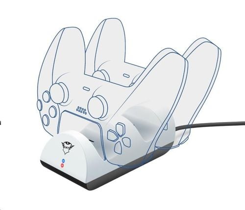Stacja ładująca TRUST GXT 254 Duo Charging Dock do PS5 na Arena.pl