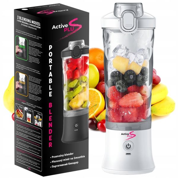 Oryginalny Blender ActivePlus Bezprzewodowy 600ML NA PREZENT zdjęcie 1