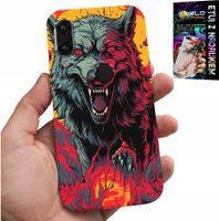 ETUI DO HUAWEI P SMART 2019 - WILK WILKI WATAHA SUPER WZORY CASE + SZKŁO