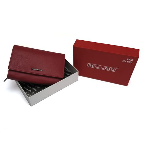 damski portfel matte - czerwony na Arena.pl