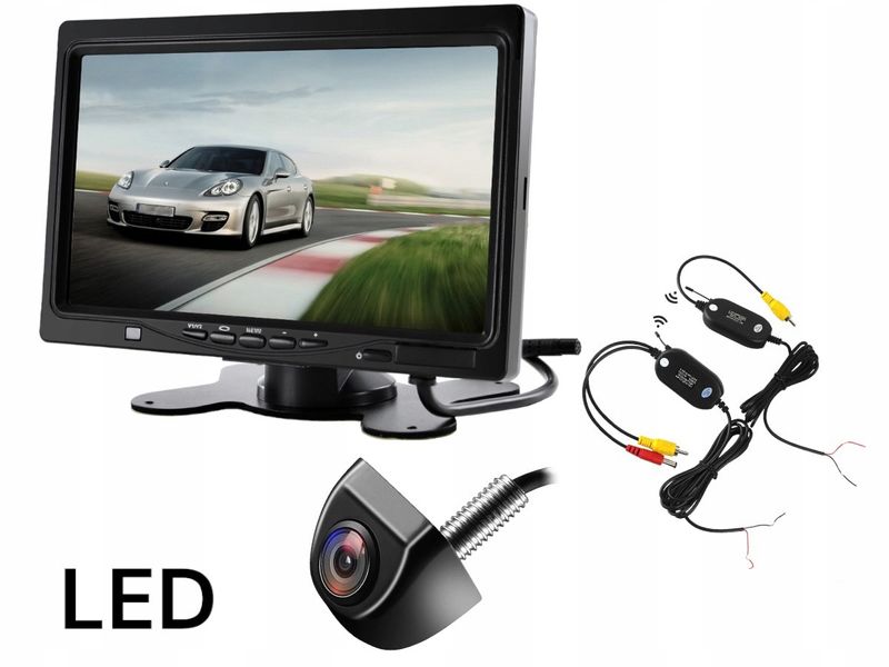Monitor 7'' KAMERA COFANIA MODUŁ BEZPRZEWODOWY zdjęcie 10