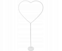 STOJAK NA BALONY STELAŻ DO BALONÓW SERCE 75 X 150