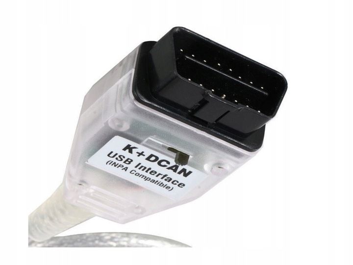 INTERFEJS DIAGNOSTYCZNY INPA 3K + DCAN V5.0 OBD2 2025 BMW E60 E46 E38 E90 zdjęcie 3