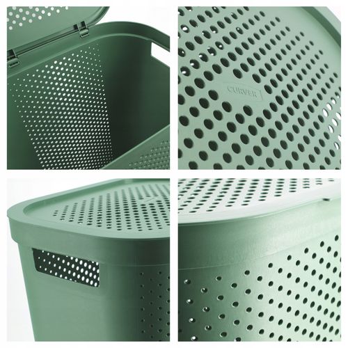 Curver Kosz Na Pranie Bieliznę Pojemnik Eko 60L na Arena.pl