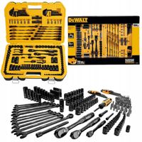 Walizka narzędziowa ZESTAW narzędzi KLUCZY NASADOWYCH bitów DeWALT 184