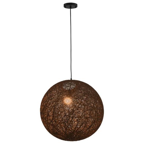 Lampa Wisząca, Brązowa, Kula, 55 Cm, E27 na Arena.pl