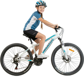 ROWER GÓRSKI MTB 26 AMORTYZACJA KOMUNIĘ DZIEWCZYNKI CHŁOPCA 130-160cm